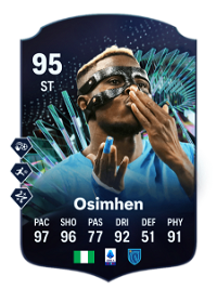 Victor Osimhen TEAM OF THE SEASON MOMENTS 95 Overall Rating