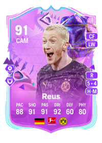 Marco Reus Ultimate Birthday 91 Overall Rating
