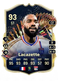 Alexandre Lacazette Team of the Season 93 Overall Rating