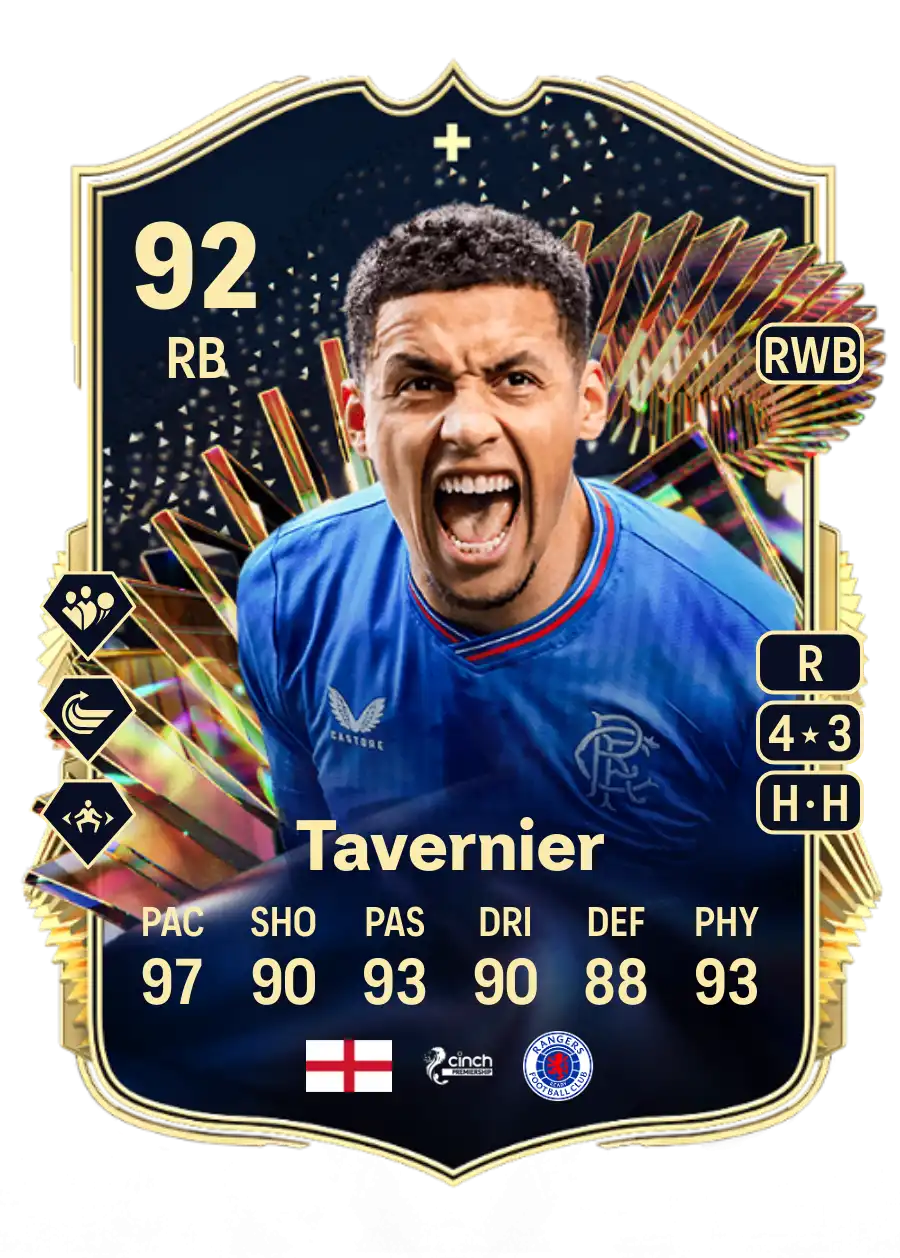 EA FC 24 James Tavernier 92