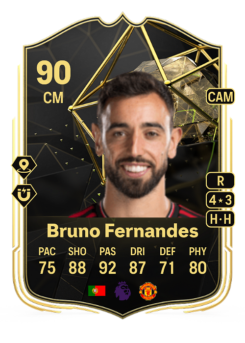 EA FC 24 Bruno Fernandes 90