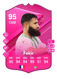 Nabil Fekir FUTTIES 95 Overall Rating