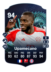 Dayot Upamecano TEAM OF THE SEASON MOMENTS 94 Overall Rating