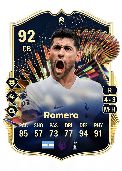 EA FC 24 Cristian Romero 92
