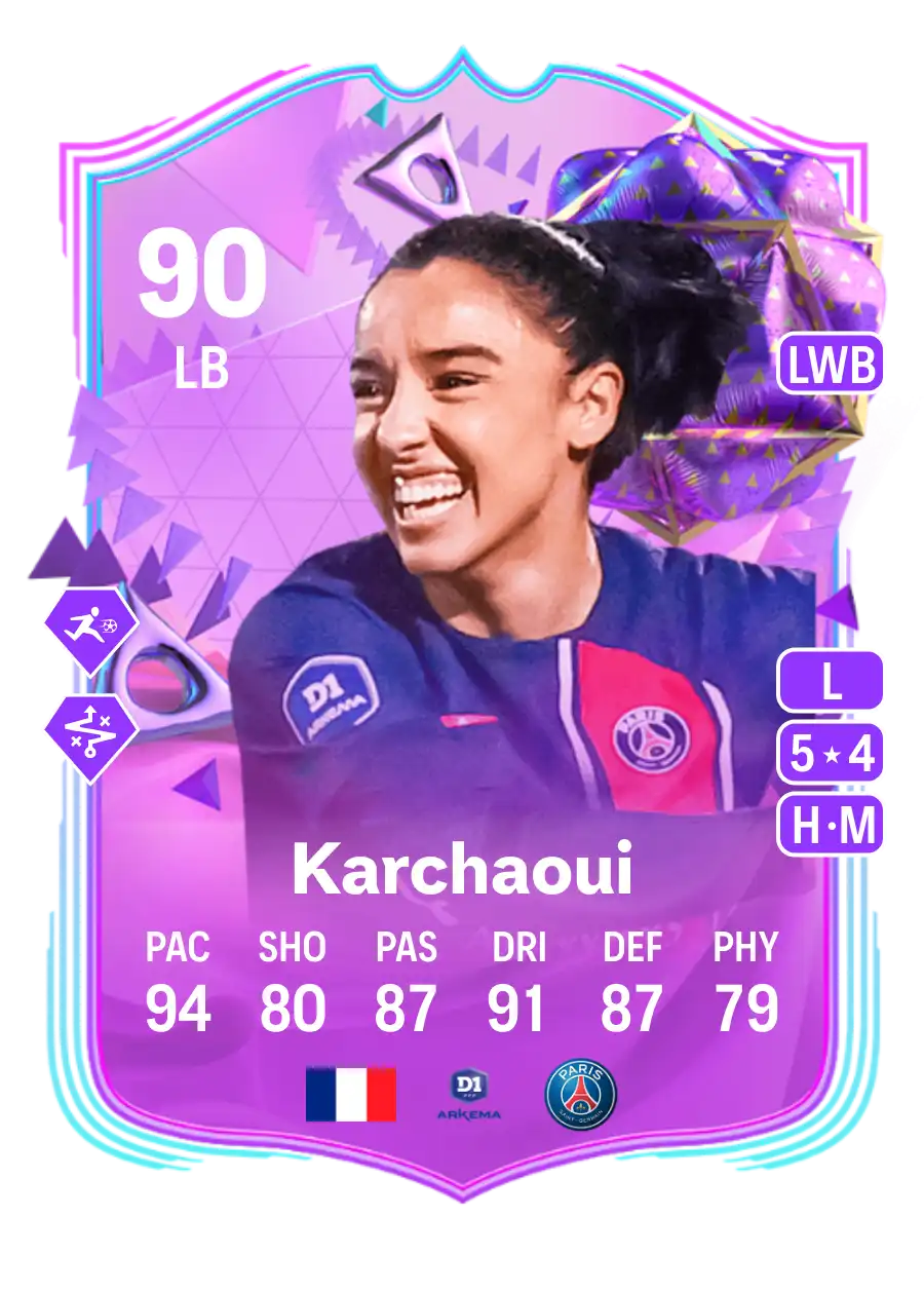 EA FC 24 Sakina Karchaoui 90