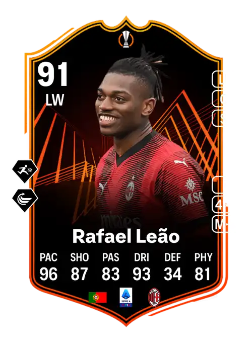 EA FC 24 Rafael Leão 91