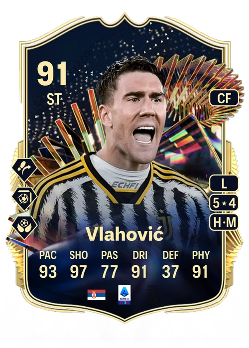 EA FC 24 Dušan Vlahović 91