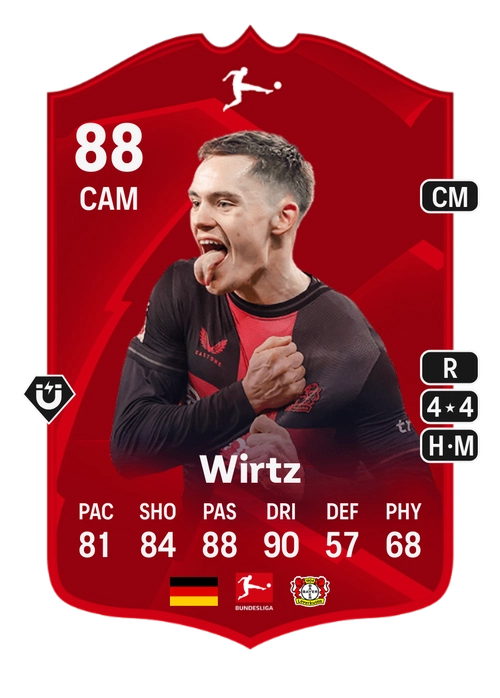 EA FC 24 Florian Wirtz 88