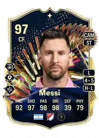 Lionel Messi Team of the Season Plus 97 Overall Rating