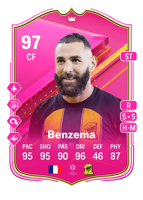 EA FC 24 Karim Benzema 97