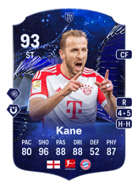 Harry Kane TOTY Honourable Mentions 93 Overall Rating