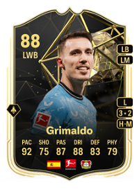 Grimaldo Team of the Week 88 Overall Rating