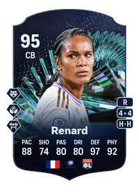 Wendie Renard TEAM OF THE SEASON MOMENTS 95 Overall Rating