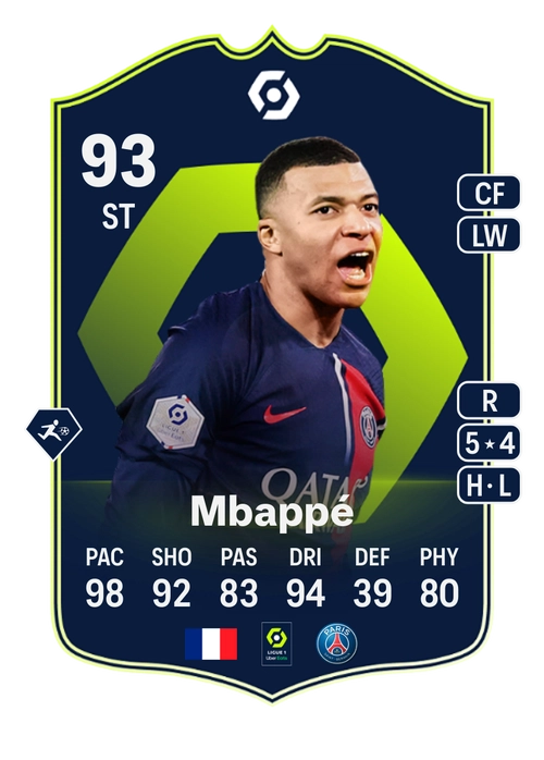 EA FC 24 Kylian Mbappé 93