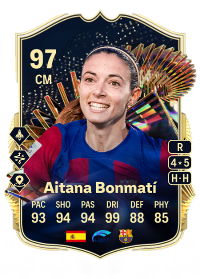 EA FC 24 Aitana Bonmatí Team of the Season