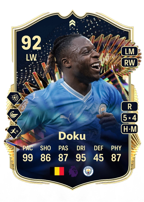 EA FC 24 Jérémy Doku 92