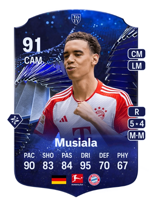 EA FC 24 Jamal Musiala 91