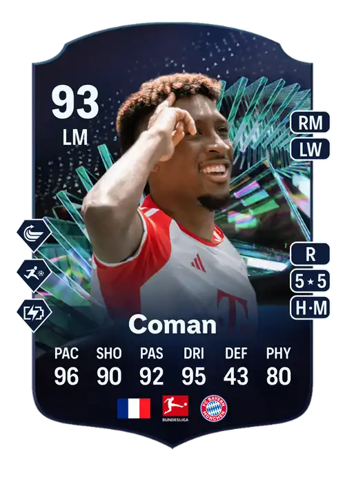 EA FC 24 Kingsley Coman 93