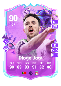 Diogo Jota Ultimate Birthday 90 Overall Rating