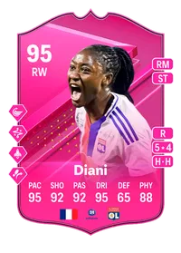 Kadidiatou Diani FUTTIES 95 Overall Rating