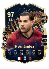 Theo Hernández Team of the Season 97 Overall Rating