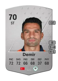 Muhammet Demir Common 70 Overall Rating