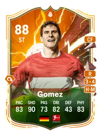 Mario Gomez UT Heroes 88 Overall Rating