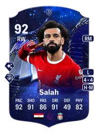 Mohamed Salah TOTY Honourable Mentions 92 Overall Rating