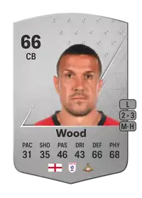 Richard Wood Common 66 Overall Rating