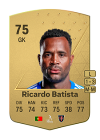 Ricardo Batista Common 75 Overall Rating