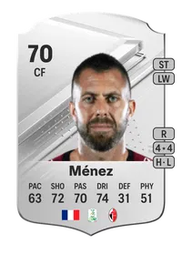 Jérémy Ménez Rare 70 Overall Rating