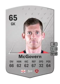 Michael McGovern Common 65 Overall Rating