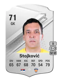 Vladimir Stojković Rare 71 Overall Rating