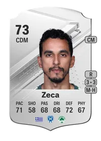 Zeca Rare 73 Overall Rating