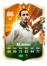 Sami Al Jaber UT Heroes 86 Overall Rating