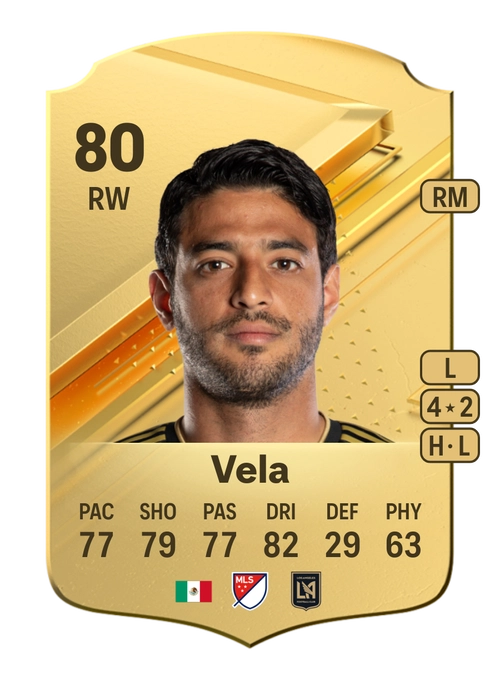 EA FC 24 Carlos Vela 80