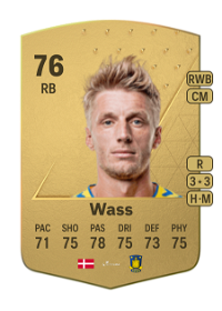 Daniel Wass Common 76 Overall Rating