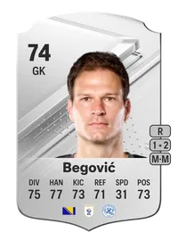 Asmir Begović Rare 74 Overall Rating