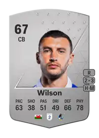 James Wilson Common 67 Overall Rating