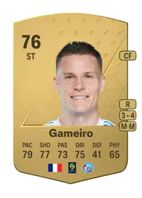 Kévin Gameiro Common 76 Overall Rating