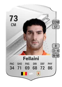 Marouane Fellaini Rare 73 Overall Rating