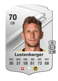 Fabian Lustenberger Rare 70 Overall Rating