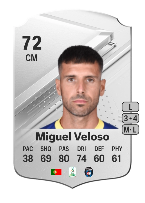 EA FC 24 Miguel Veloso 72