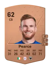 Alex Pearce Common 62 Overall Rating