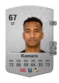 Ola Kamara Common 67 Overall Rating