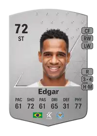 Edgar Common 72 Overall Rating