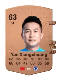 Yan Xiangchuang Common 63 Overall Rating