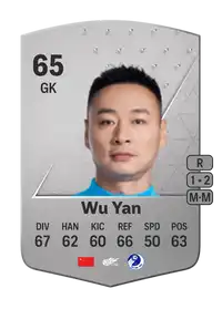 Wu Yan Common 65 Overall Rating