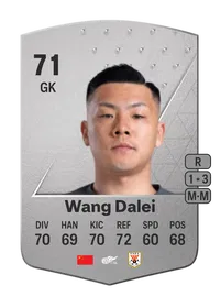 Wang Dalei Common 71 Overall Rating