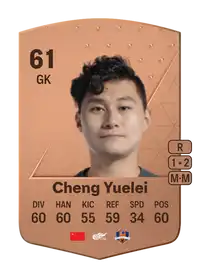 Cheng Yuelei Common 61 Overall Rating